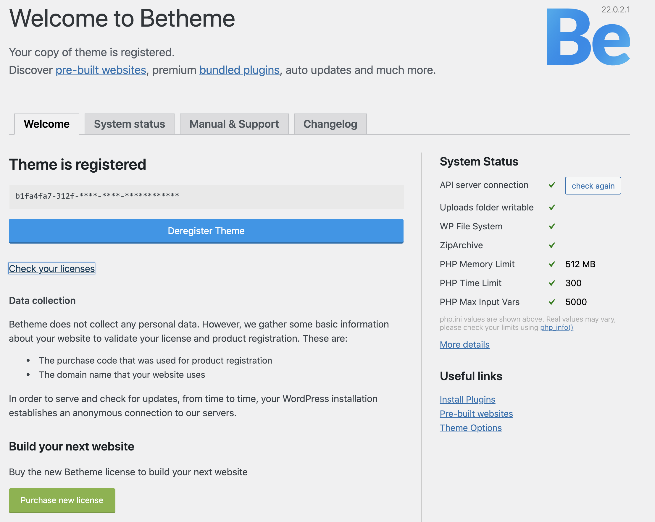 Registered but NOT registered — Betheme Support Forum